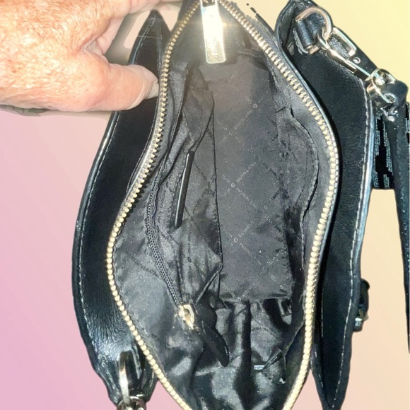 Michael Kors Black Studded Women's Bag with Crossbody Strap - Picture 3 of 5